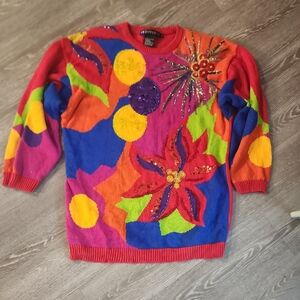 Vintage IB DIFFUSION SEQUIN SWEATER